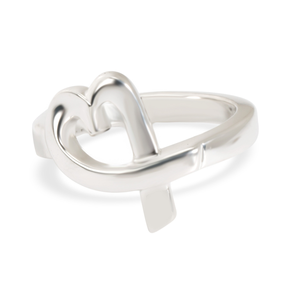 Tiffany & Co. Sterling Silver Paloma Picasso Loving Heart Ring